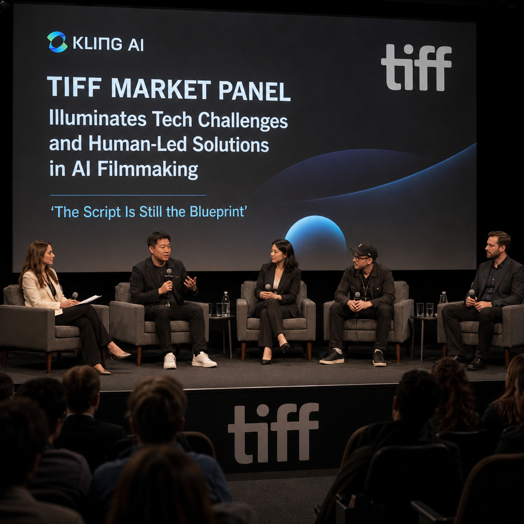 Kling AI’s TIFF Market Panel: Navigating Tech Challenges and Human-Centric Solutions in AI Filmmaking